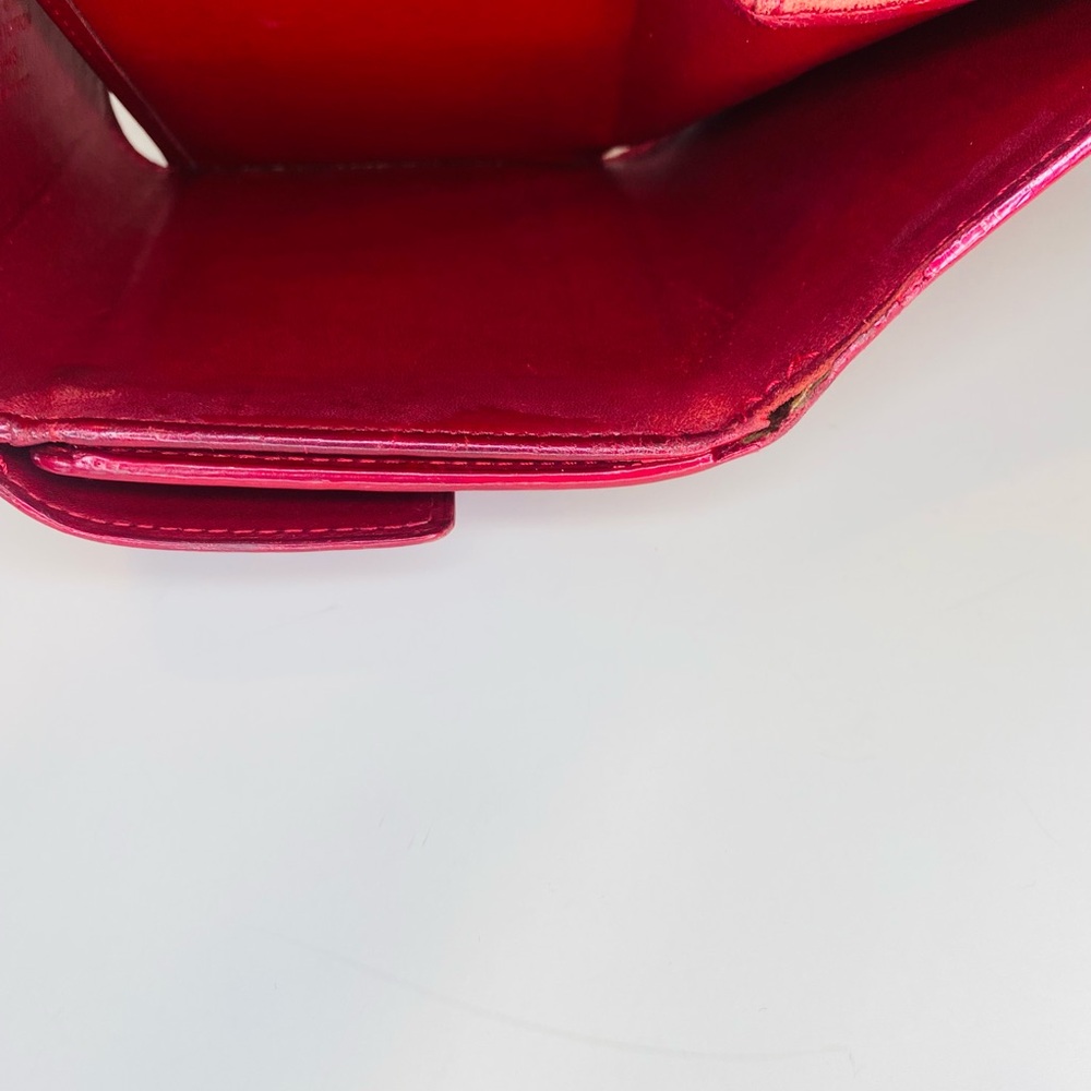 Louis Vuitton Elise Vernis Wallet – Red Patent Monogram - Picture 12 of 16